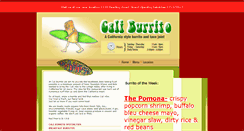 Desktop Screenshot of caliburrito.com